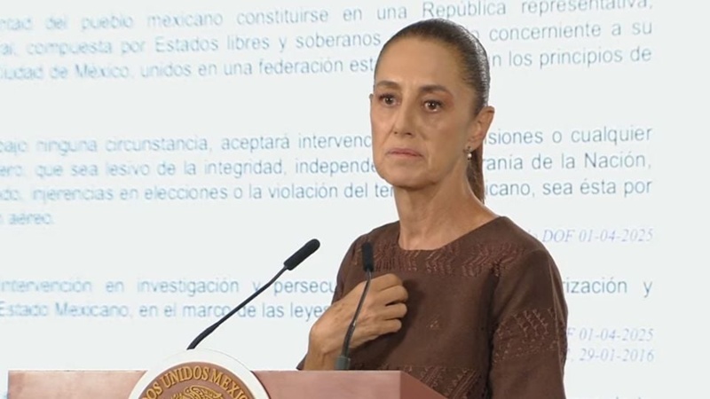 Claudia Sheinbaum cuestiona reportaje de LA Times sobre visas a gobernadores
