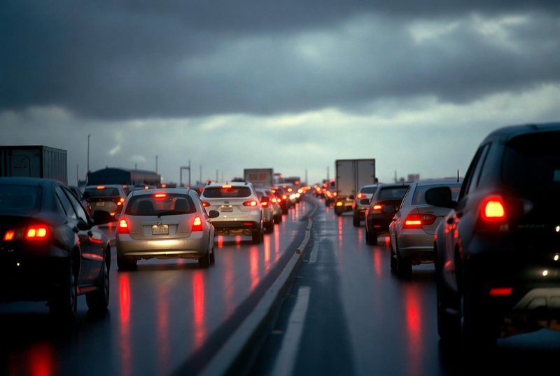 Tráfico y lluvias ralentizan movilidad en CDMX este 23 de junio