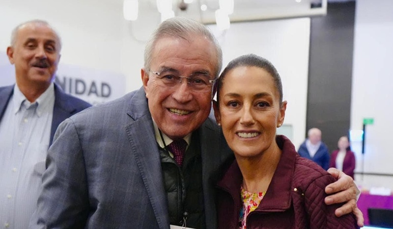 Sheinbaum descarta plazo para recibir pruebas de EE.UU. sobre Rubén Rocha