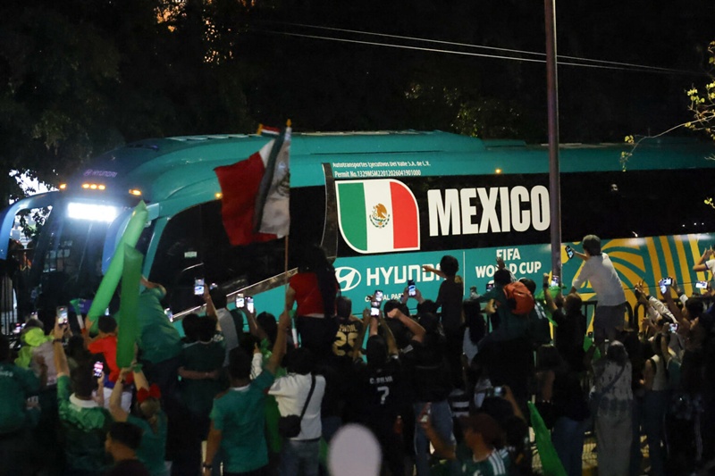 Selección Mexicana llega a Guadalajara para definir liderato del Grupo A