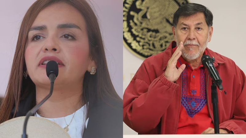 Tribunal de Michoacán determina violencia de Fernández Noroña contra alcaldesa de Uruapan