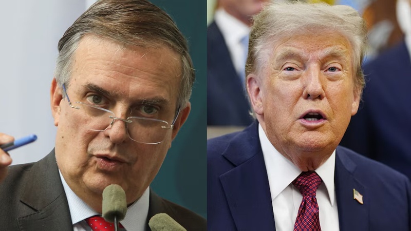 Ebrard defiende el T-MEC tras cuestionamientos de Donald Trump