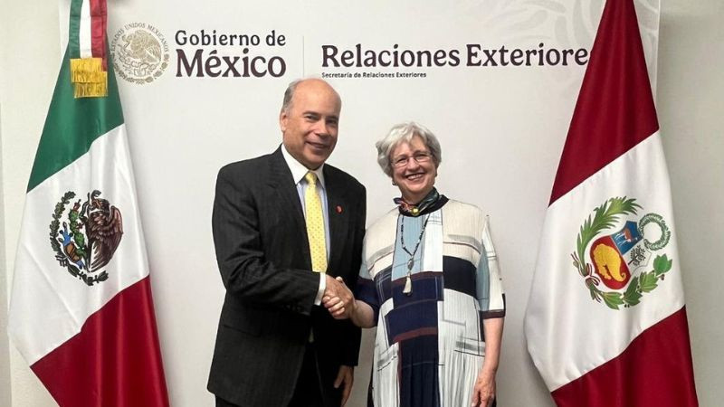 Perú y México retoman relación bilateral con agenda sobre visados