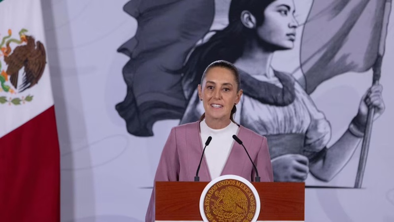 Sheinbaum defiende avance económico en segundo año de gobierno en México