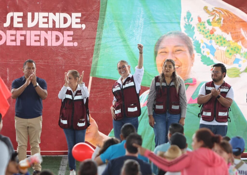 Vero Díaz reivindica en Apozol los programas sociales como derechos del pueblo