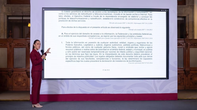 Sheinbaum acusa que dinero impulsa tendencias en redes sociales