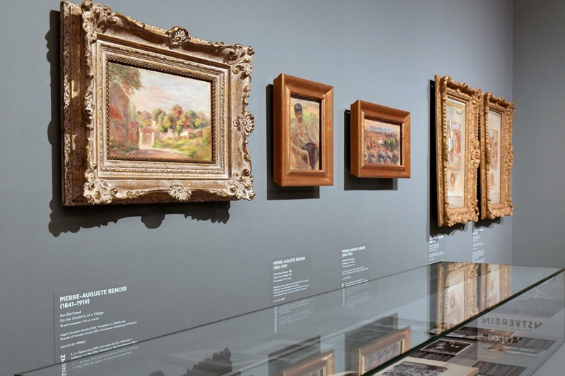 Roban cuatro pinturas de Renoir en Francia y abandonan dos